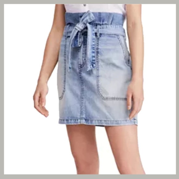 Free People Dresses & Skirts - Free People Denim Jean Skirt Size 2